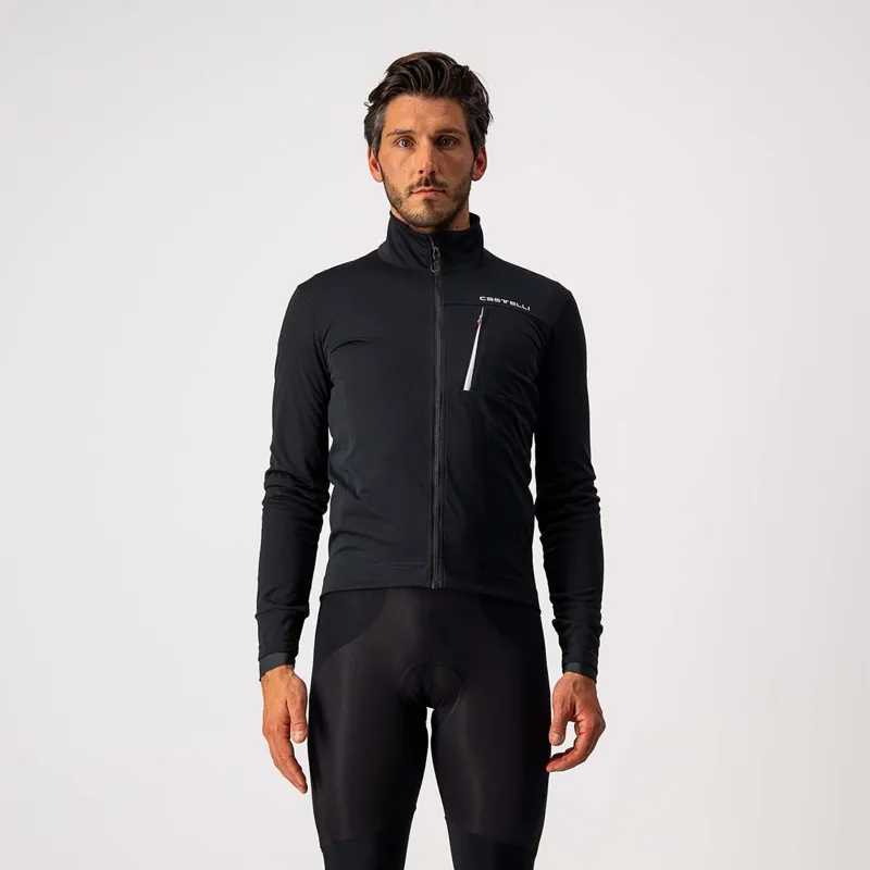 Castelli Go Mens Jacket in Black