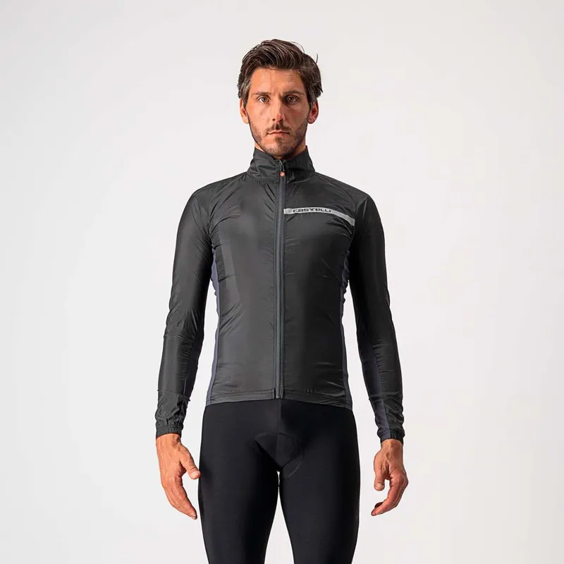 Castelli Squadra Stretch Mens Jacket in Black