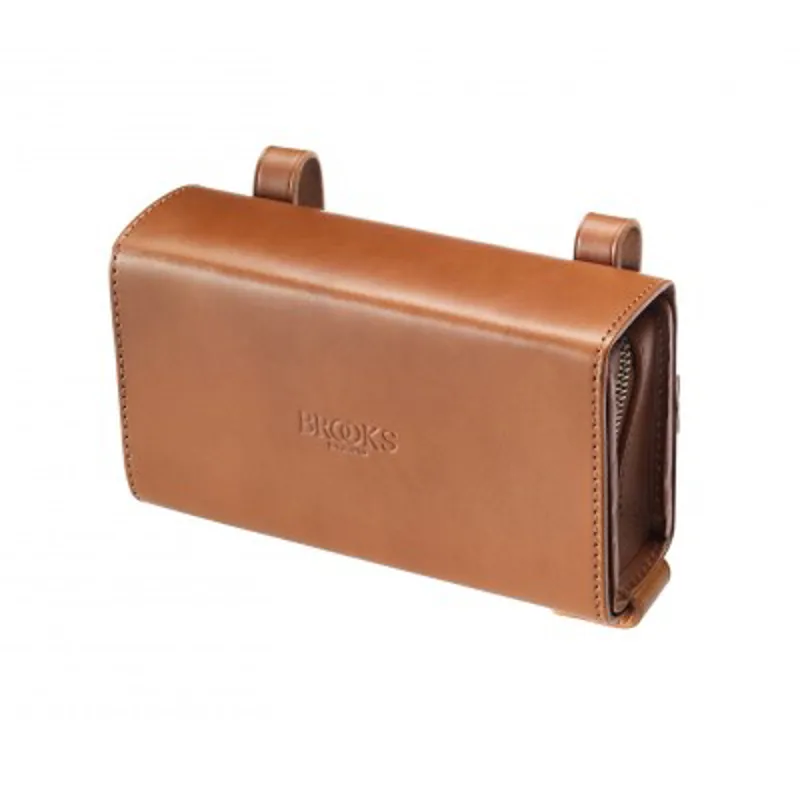 Brooks D Shaped Saddle Bag in Brown