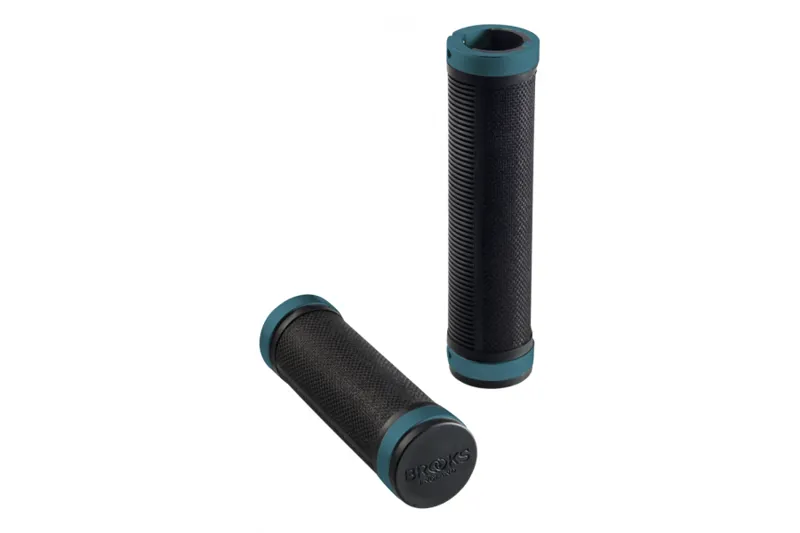 Brooks Cambium Comfort Handlebar Grips in Blue 
