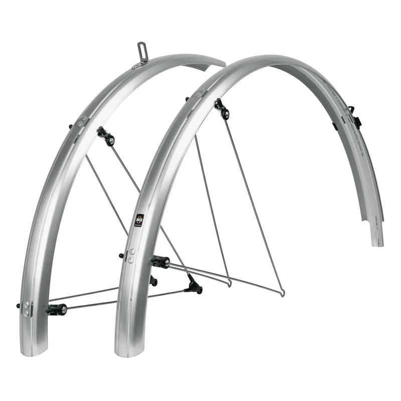 Sks Bluemels 28 Mudguard Set: SILVER 28