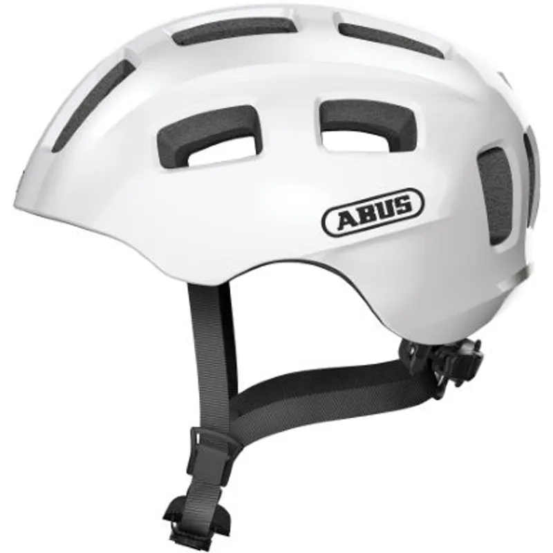 Abus Youn-I 2.0 Youth Mountain Bike Helmet in White