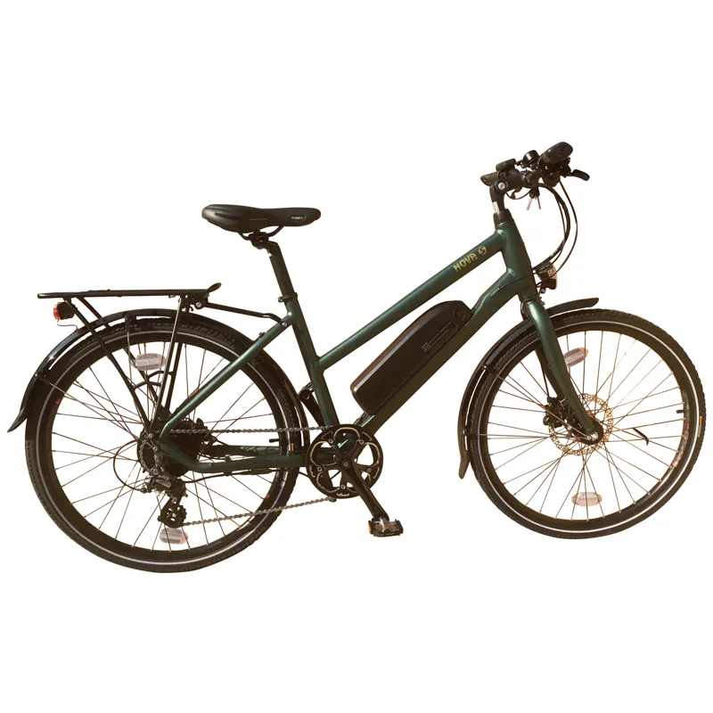 Batribike Nova-S 8.8Ah/320wh City eBike in Green Matt
