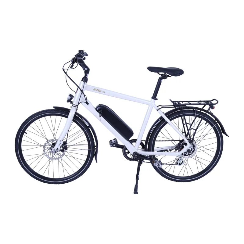 Batribike Nova-X 10.4Ah/375wh City eBike in White-1