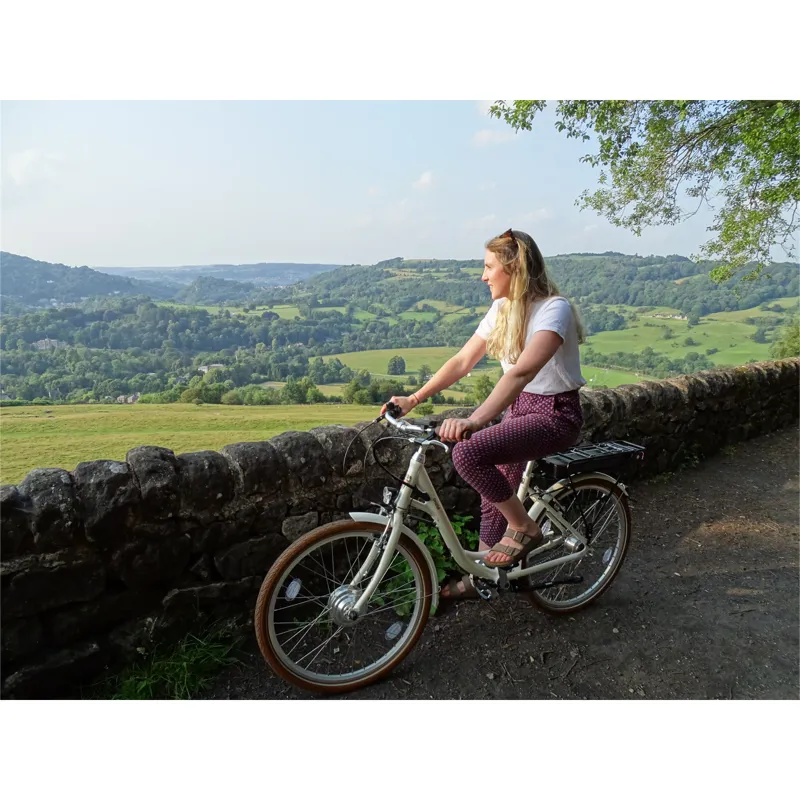 Batribike Omega 11Ah/400Wh Step-Through eBike in White-2