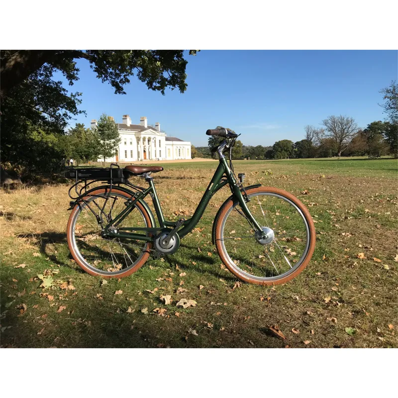 Batribike Omega 15.6Ah/560Wh Step-Through eBike in Green Matt-2