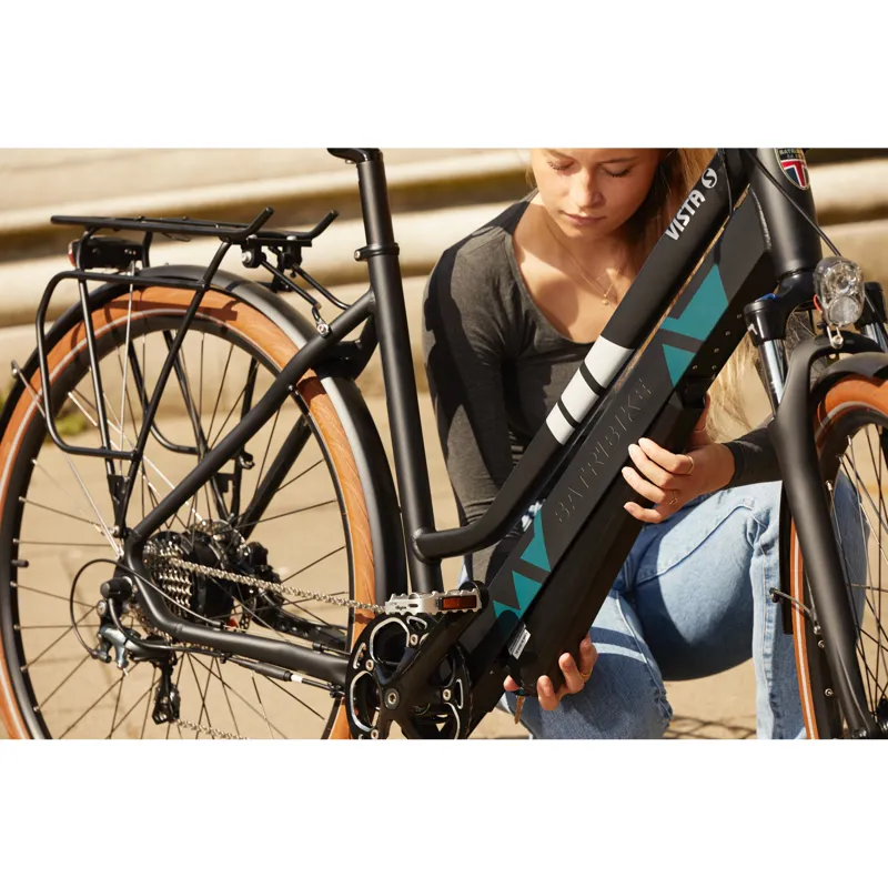 Batribike Vista-S 12.8Ah/460Wh Hybrid eBike in Blue-2