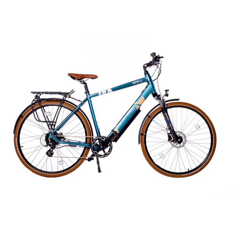 Ebike Batribike Gamma X Batribike Vista-X Hybrid EBike In Blue