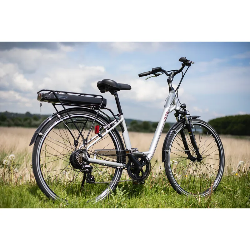 Batribike Zeta 11Ah/400Wh Step-Through City eBike in Luna Silver-2