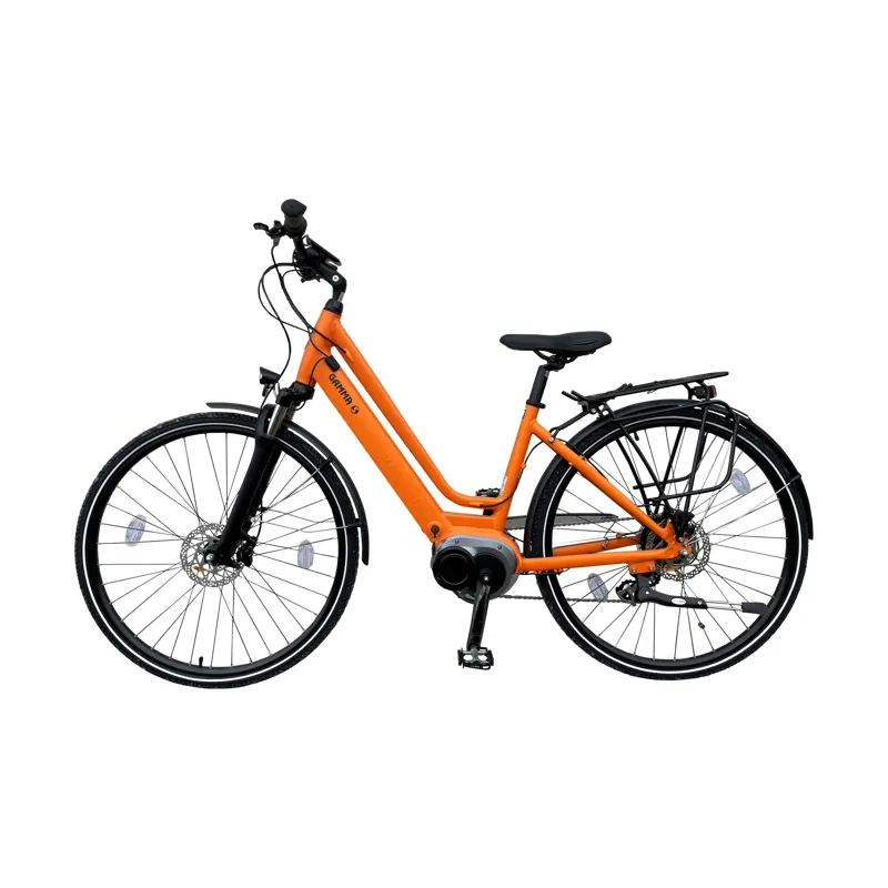 Batribike Gamma-S 10.4Ah/375Wh Womens City eBike in Orange-1