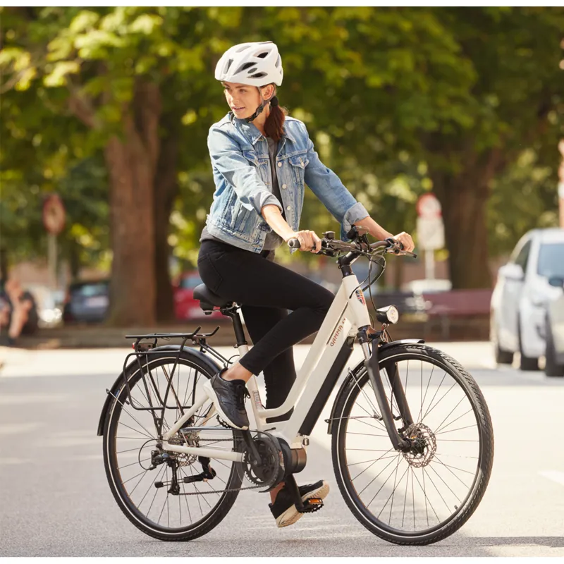 Batribike Gamma-S 12.8Ah/460Wh Womens City eBike in White Shadow-3