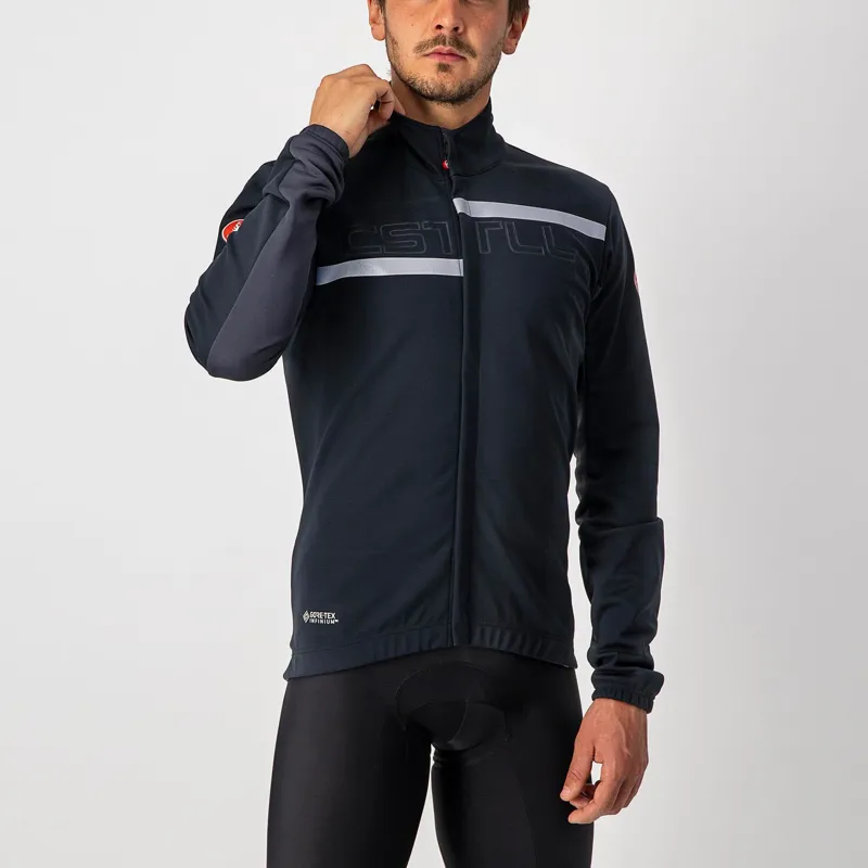 Castelli Transition 2 Jacket / Black/ Grey/Silver Reflex