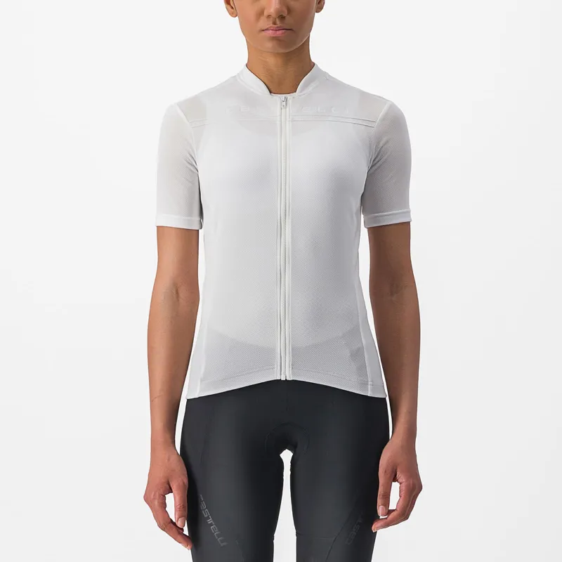 Castelli Anima 4 Women's Jersey in Ivory