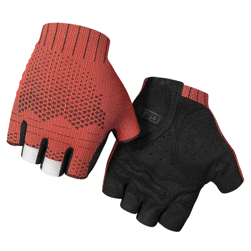 2021 Giro Xnetic Road Cycling Mitts in Red