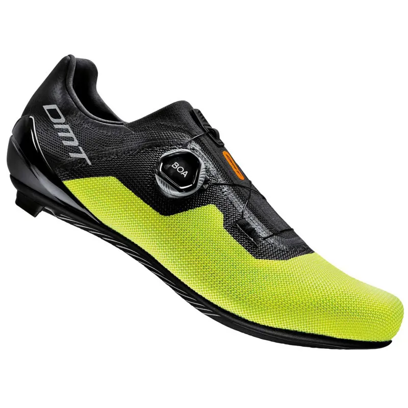 DMT KR4 Road Shoes in Yellow