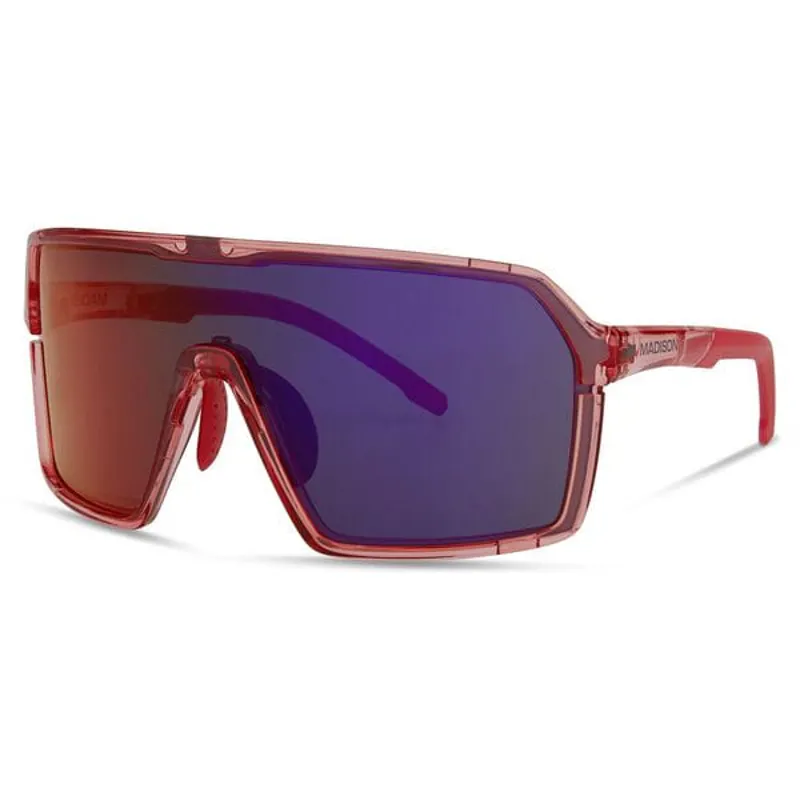 Madison Crypto Sunglasses in Purple Mirror