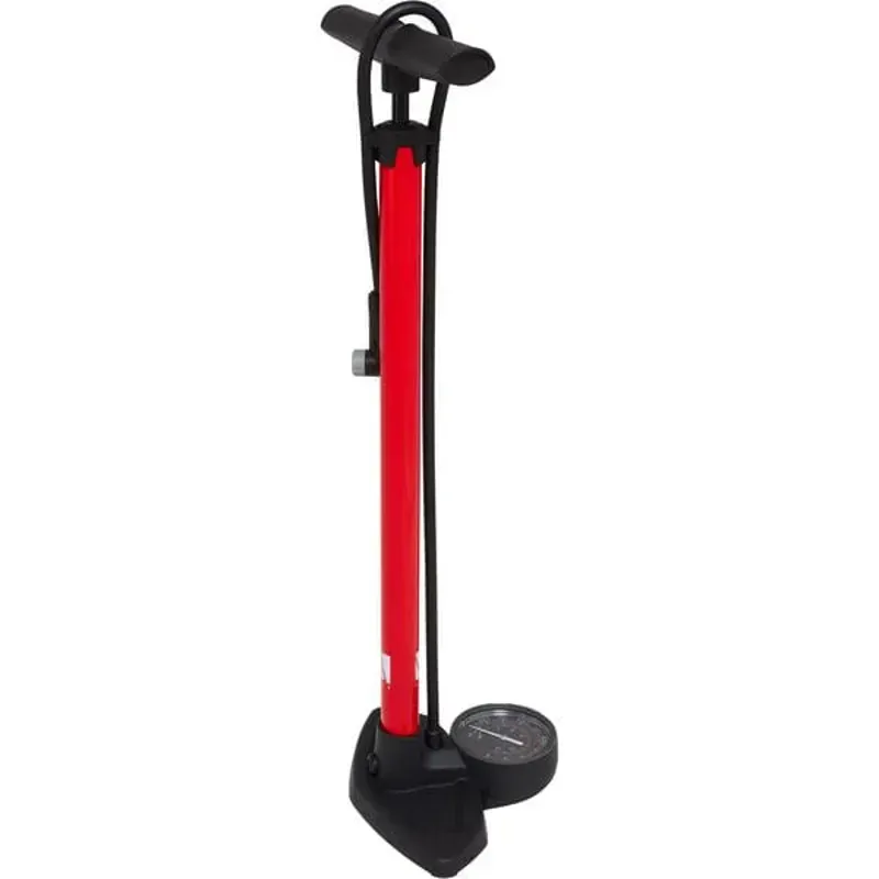 M Part Essential Floor Pump in Red-2
