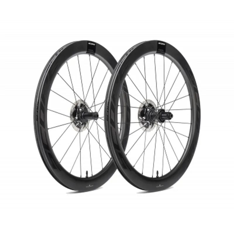 R5.A Disc Carbon Allroad Wheelset Black 57mm disc brake