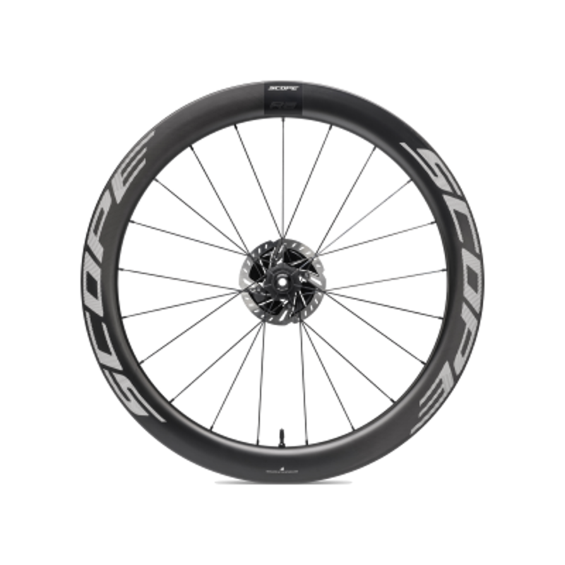 R5 Disc Carbon Road Wheelset White 57mm disc brake-1