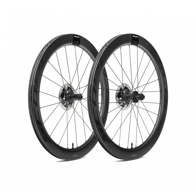 R5 Disc Carbon Road Wheelset Black 57mm disc brake