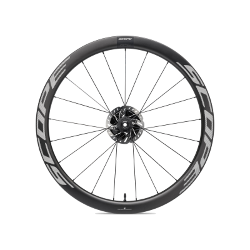 R4.A Disc Carbon Allroad Wheelset White 45mm disc brake-1