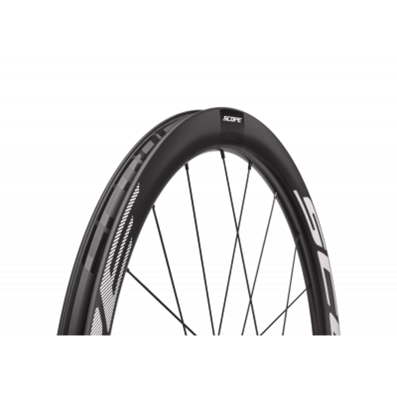 R4.A Disc Carbon Allroad Wheelset White 45mm disc brake-2