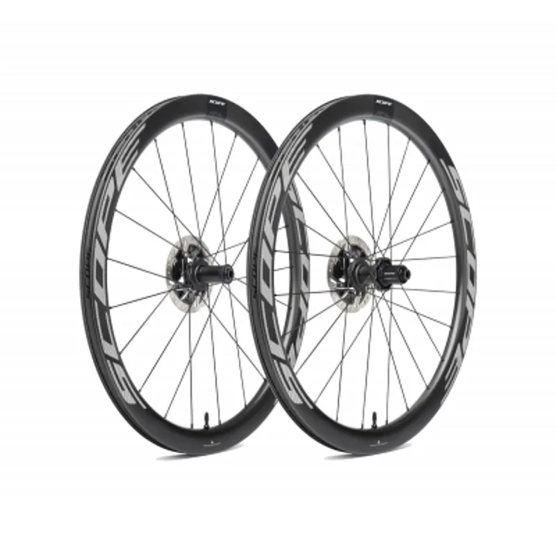 R4.A Disc Carbon Allroad Wheelset Black 45mm disc brake
