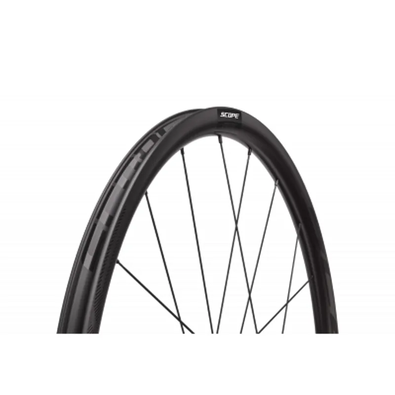 R3 Disc Carbon Road Wheelset Black 30mm disc brake-1