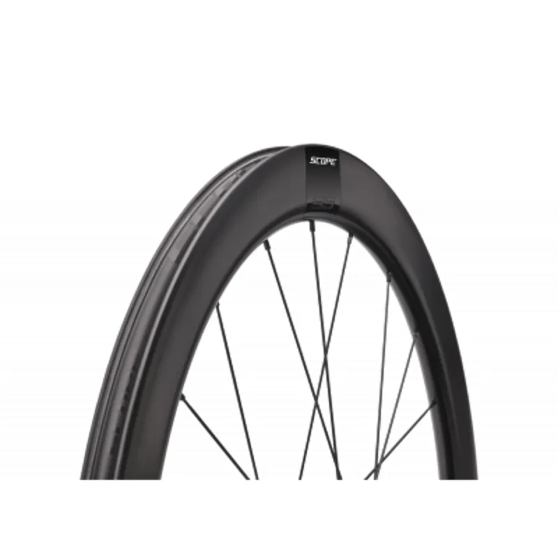 S5 Disc Carbon Road Wheelset Black 55mm disc brake-1