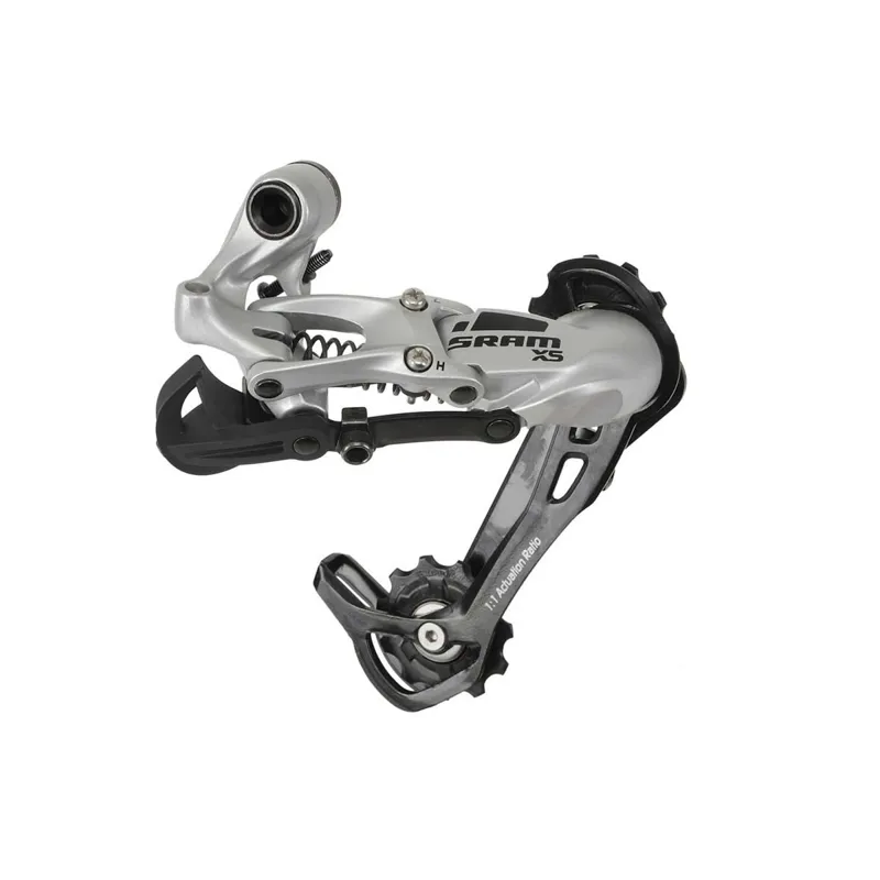 Sram x5 Rear Derailleur - Long Cage - Silver: SILVER 8/9spd long