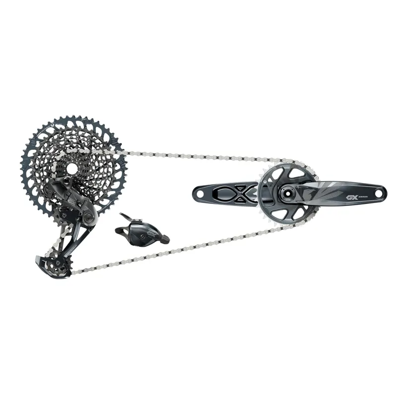 Sram Gx Eagle Dub Groupset - rear Der Trigger Shifter With Clamp Crankset Dub 12s With Dm 32t X-Sync Chainring Chain 126 Links 12s Cassette Xg-1275 10-52t Chaingap Gauge - LUNAR