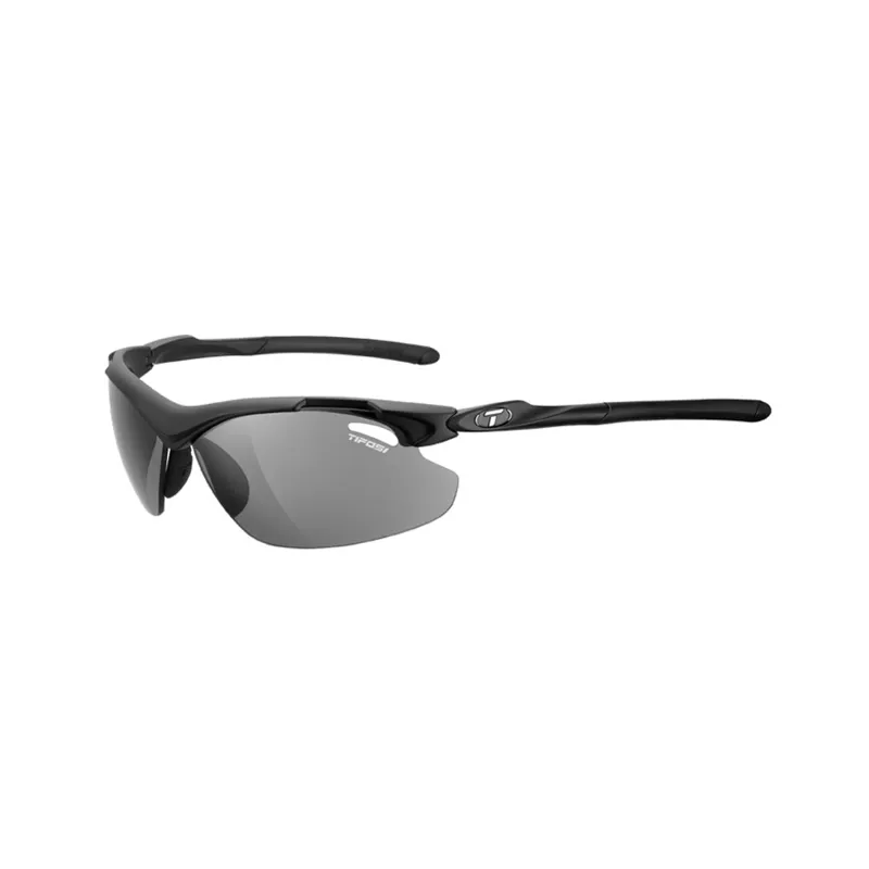 Tifosi Tyrant 2.0 Interchangeable Lens Sunglasses 2018: BLACK