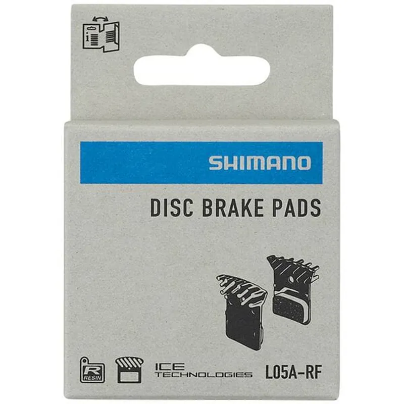 Shimano BRBX L05A Resin Pad spg Alloy Back W Fin Black one size-1