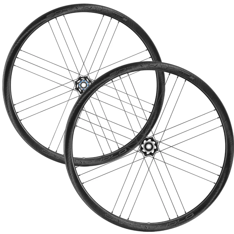 Bora WTO 33 Disc 2-Way Tubeless Dark Label Clincher Wheels Black-1