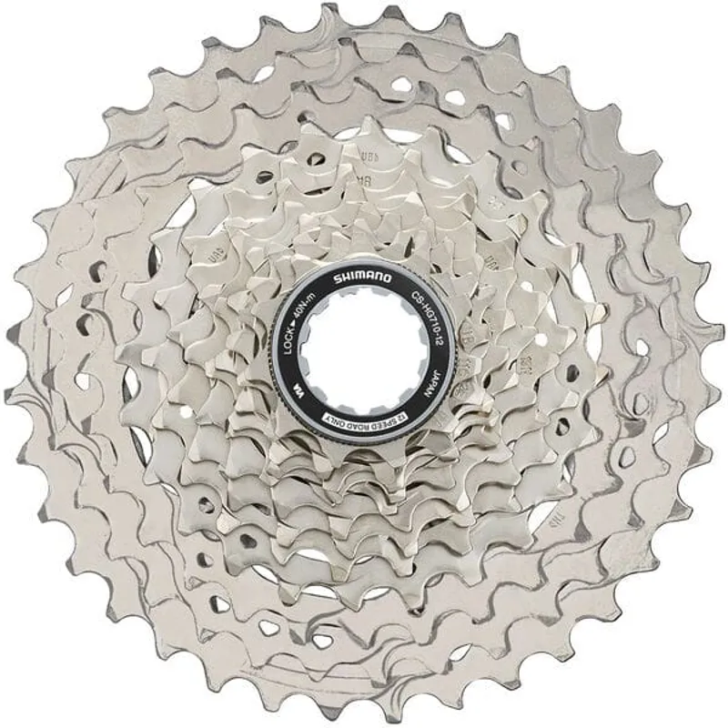 Shimano HG710 12 Spd 11- 36 Silver 11 - 36 teeth