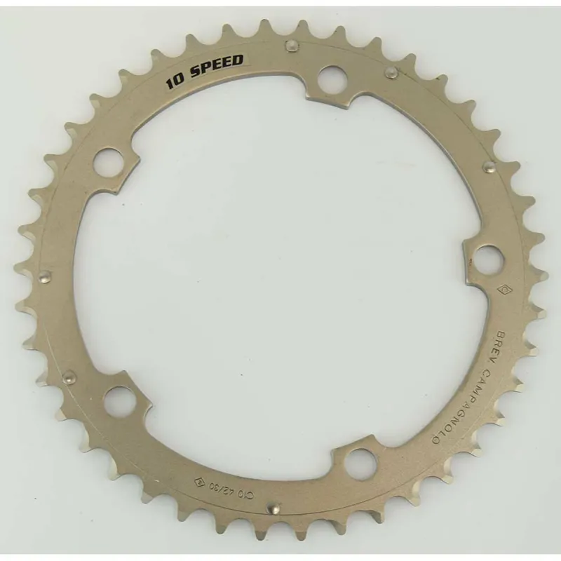 Campag 10x Chainrings Black