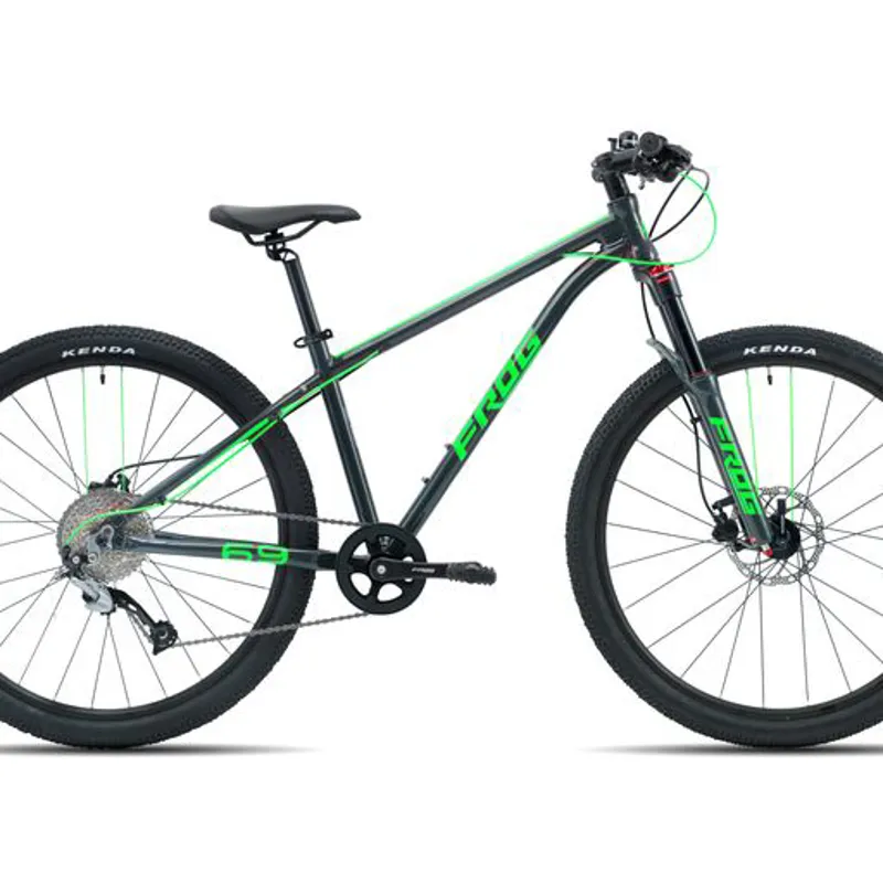 Frog 69 MTB Metallic Grey Neon Green