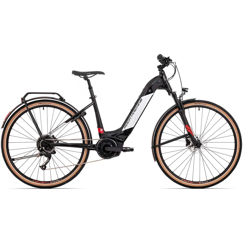 Crossride INT e400 B Touring E- Bike Black White