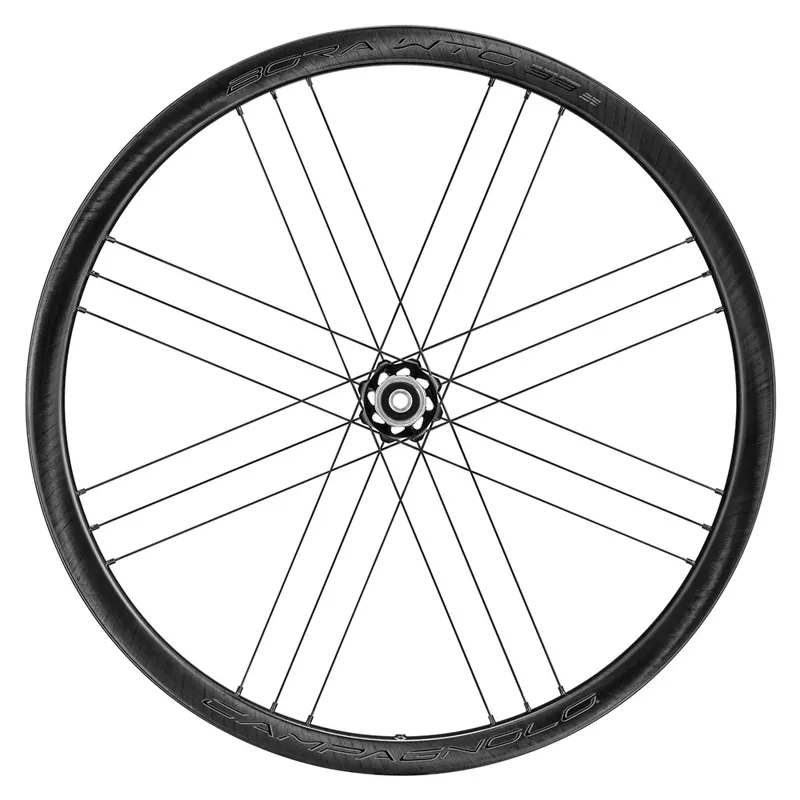 Bora WTO 33 Disc 2-Way Tubeless Dark Label Clincher Wheels Black-2