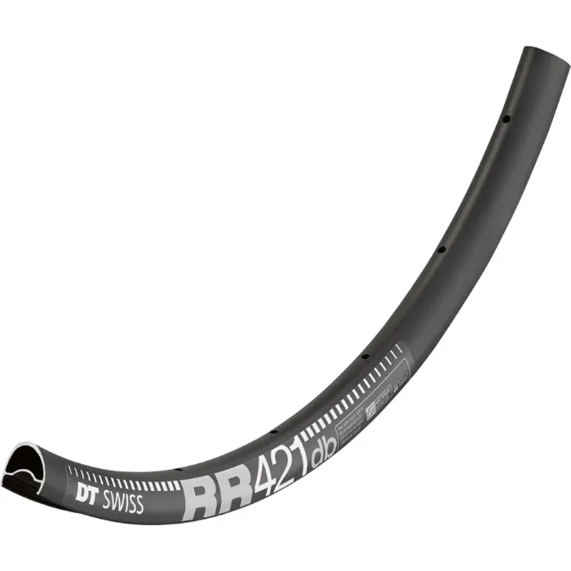 DT Swiss RR 421 Asymmetric DB SBWT Disc Rim in Black