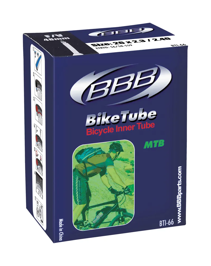 BBB BikeTube 24in x 1 Inner Tube in Black